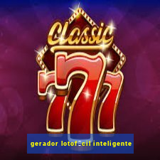 gerador lotof谩cil inteligente